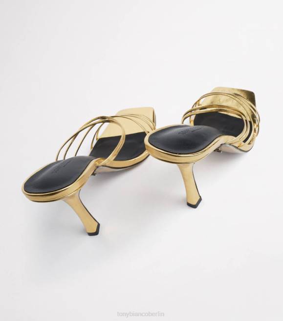 Stöckelschuhe| de Tony Bianco Frauen Foxie-Heels Goldfolie 4624166